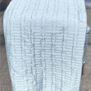 NWOT Hotel by Park Avenue faux silk King size coverlet.